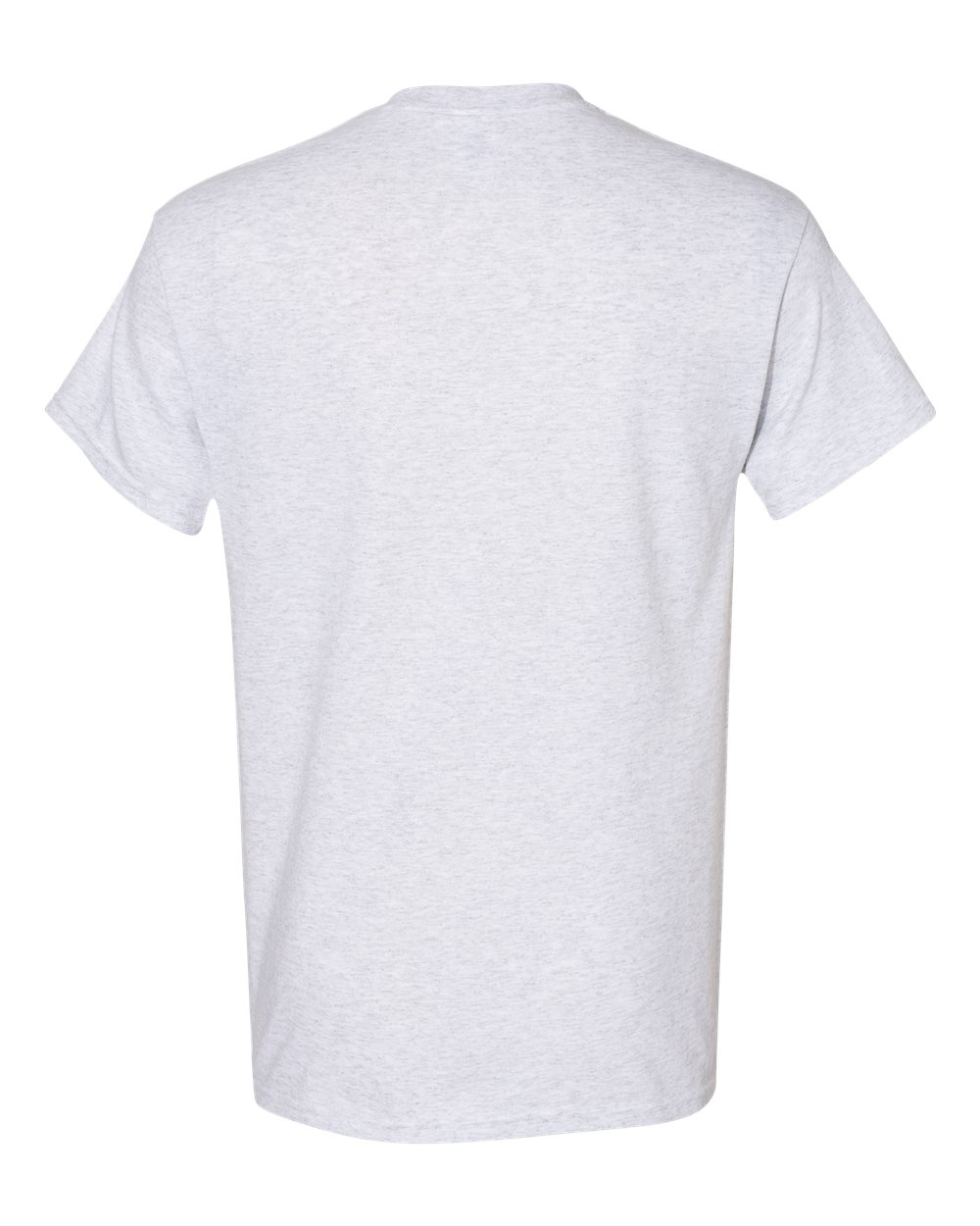 Rear View of Ash Heavy Cotton™ T-Shirt - 5000