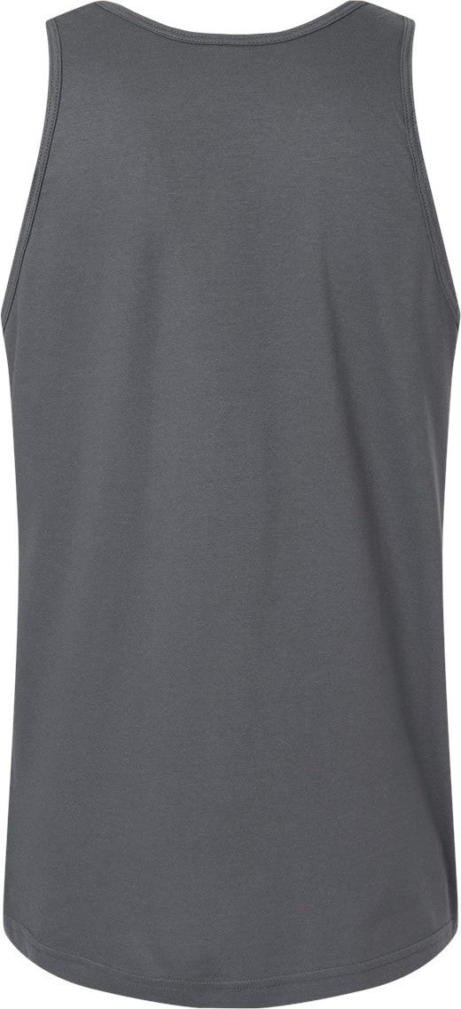 Rear View of Asphalt Fine Jersey Tank - 2408