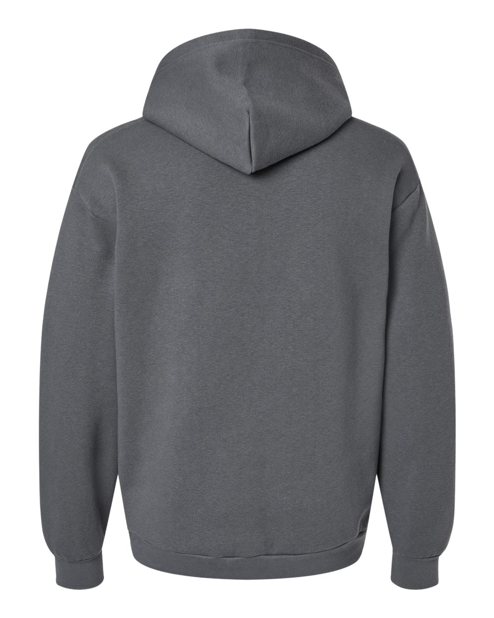 Rear View of Asphalt ReFlex Fleece Hoodie - RF498
