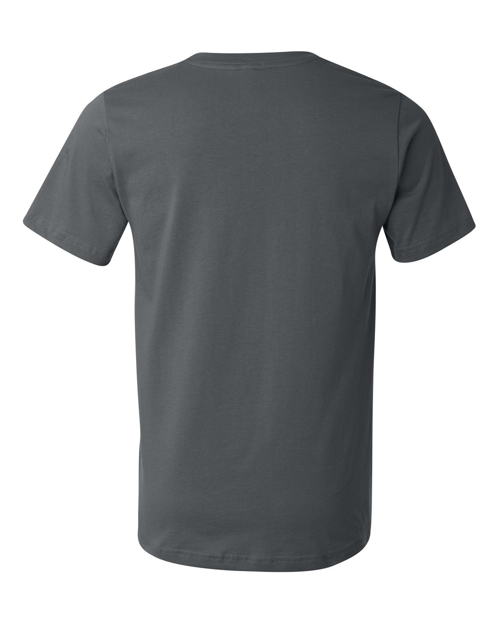 Rear View of Asphalt USA-Made Jersey Tee - 3001U