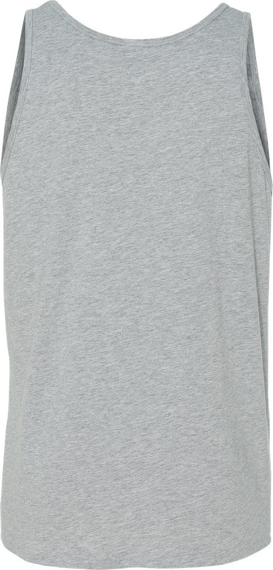 Rear View of Athletic Heather Heather CVC Tank - 3480CVC