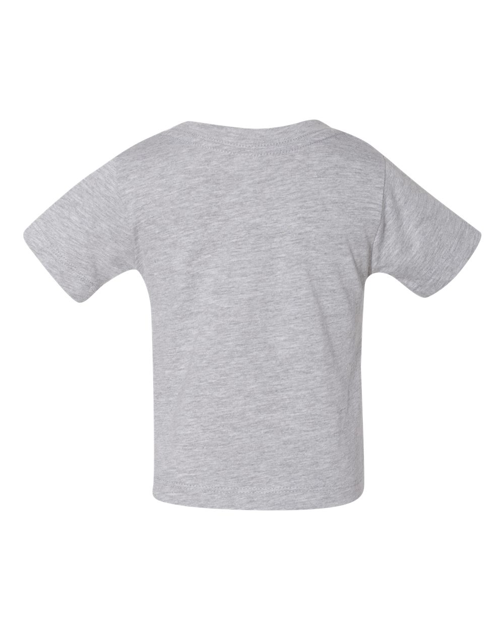 Rear View of Athletic Heather Infant Jersey Tee - 3001B