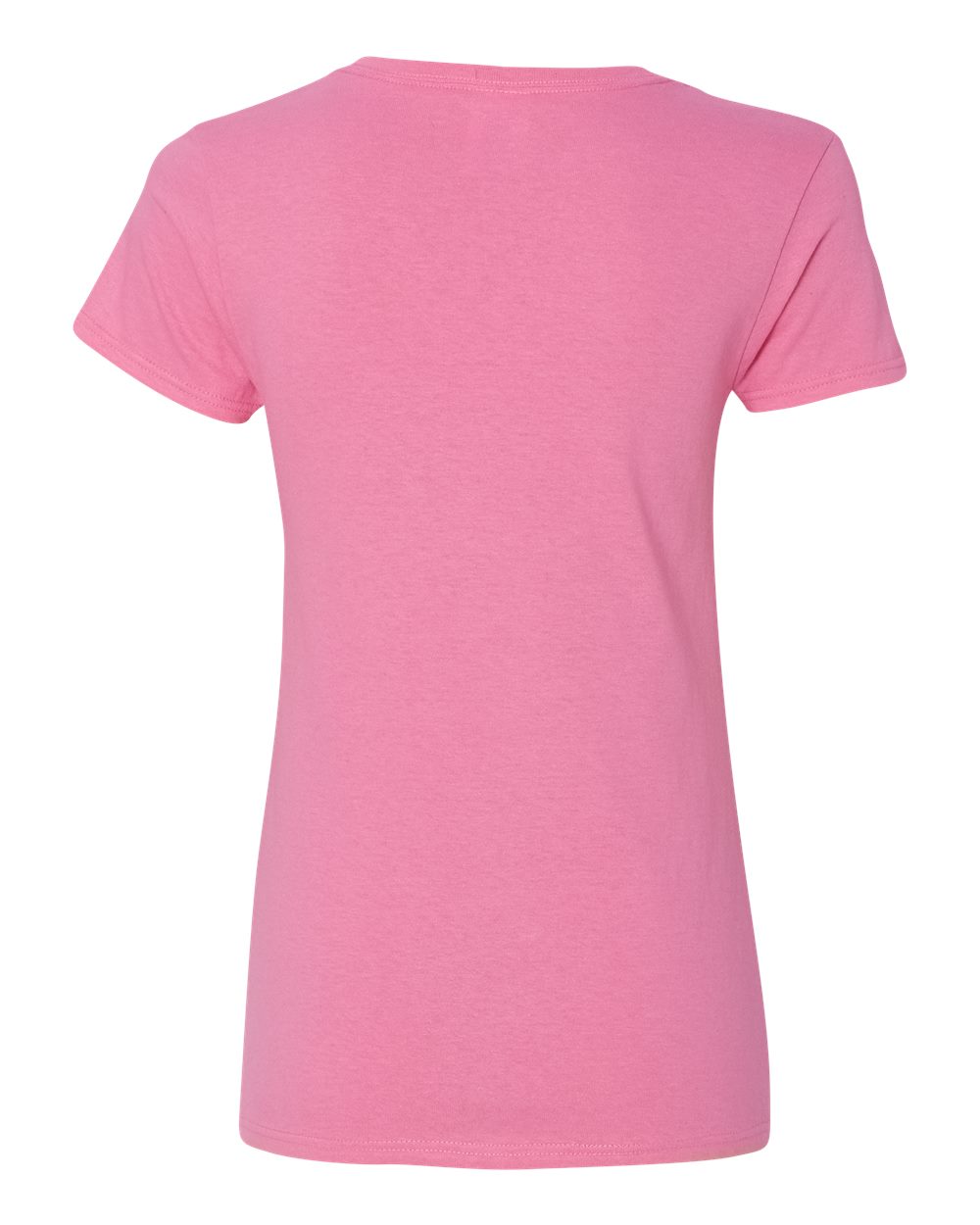 Rear View of Azalea Heavy Cotton™ Women’s V-Neck T-Shirt - 5V00L