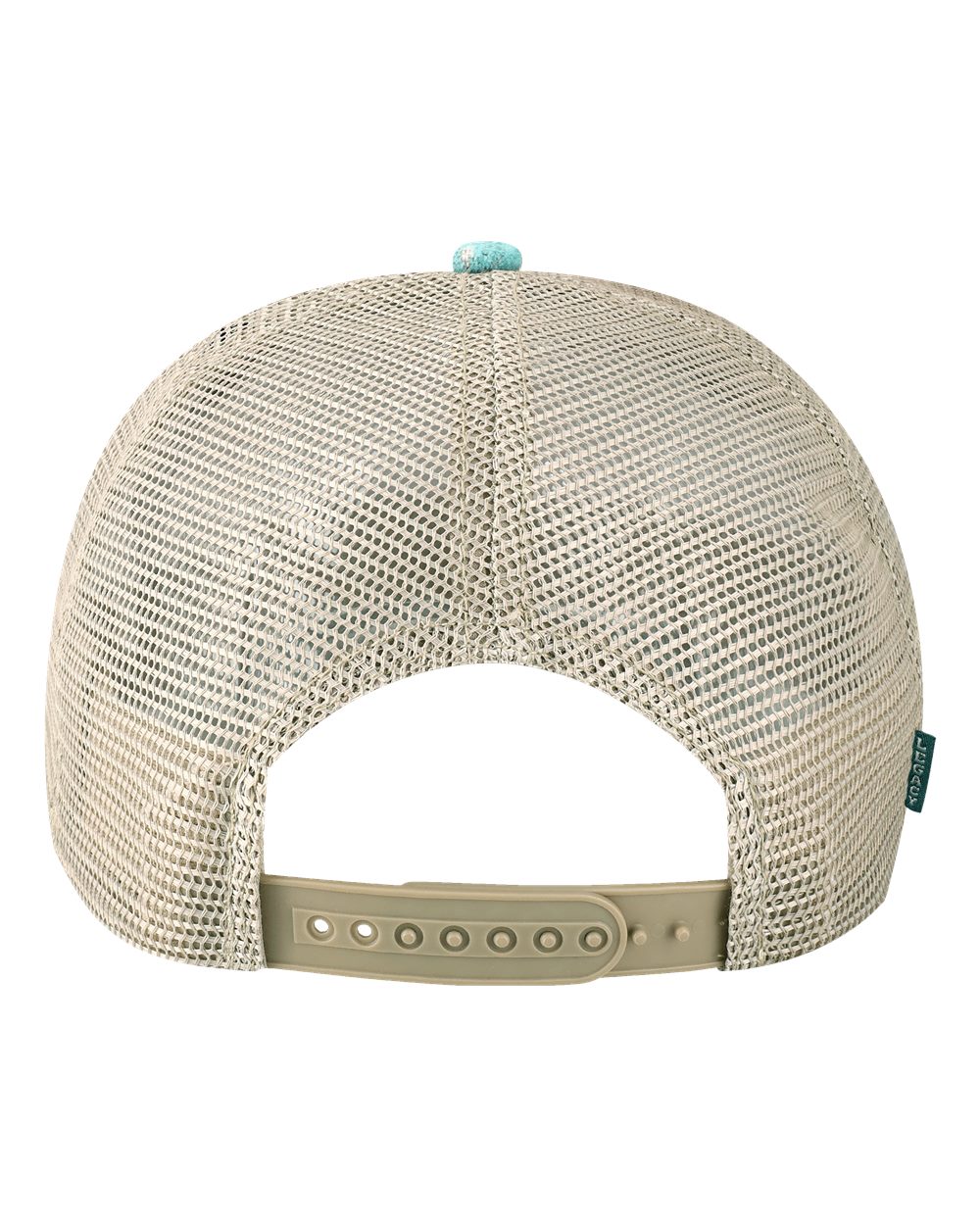 Rear View of Aztec Five-Panel Trucker Cap - ROADIE