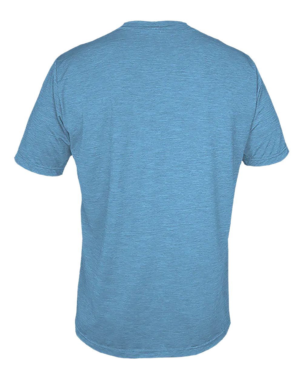 Rear View of Bahama Heathered Low Pro Tech T-Shirt - MVLPRS8