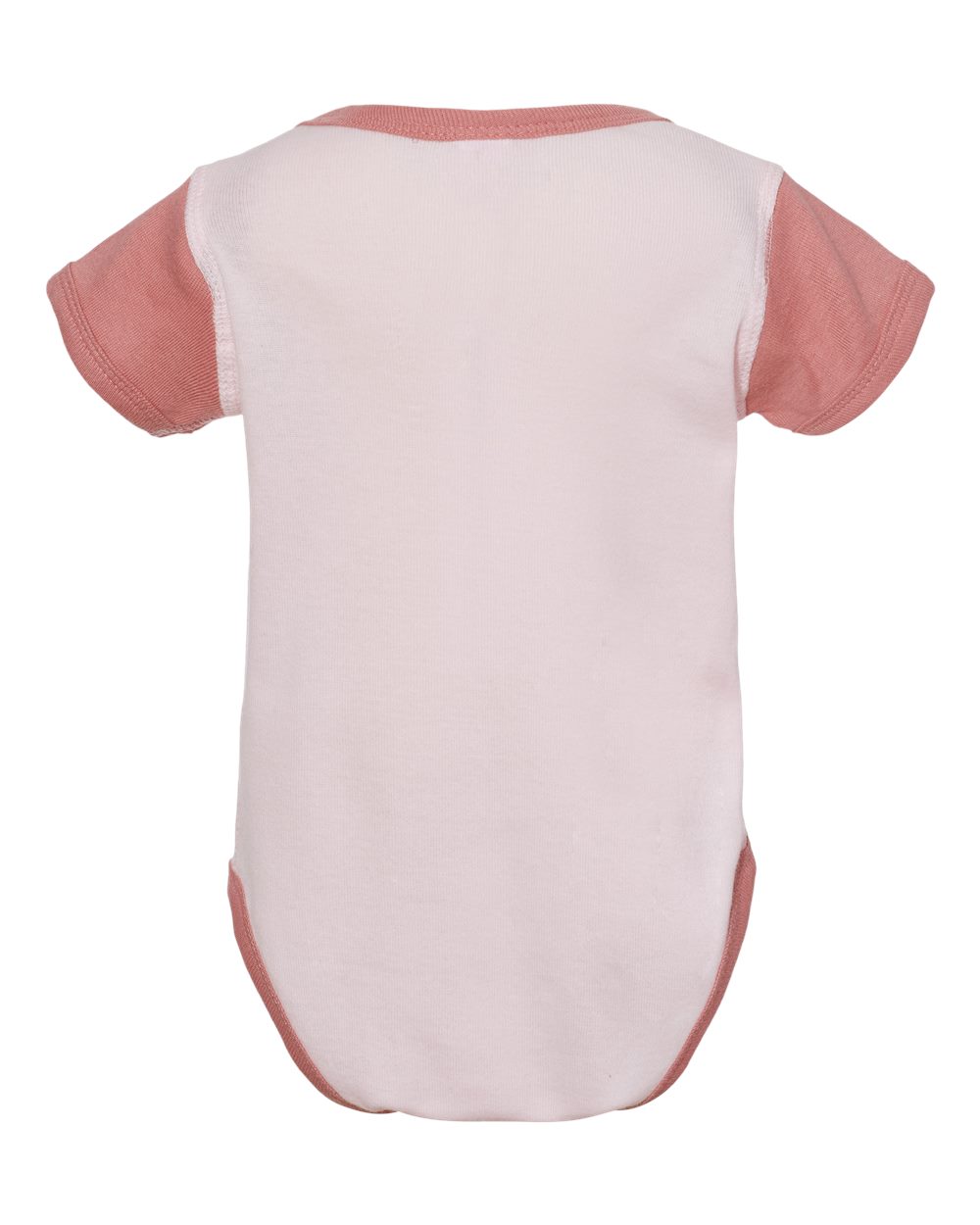 Rear View of Ballerina/ Mauvelous Infant Baby Rib Bodysuit - 4400