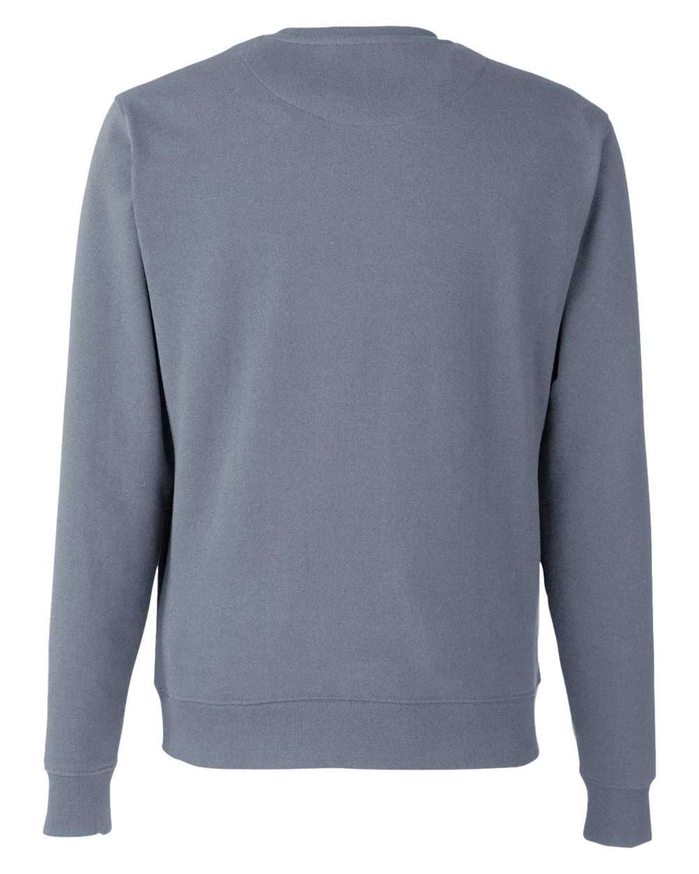 Rear View of Basalt Grey Reclaimist Crewneck Sweatshirt - EC5305
