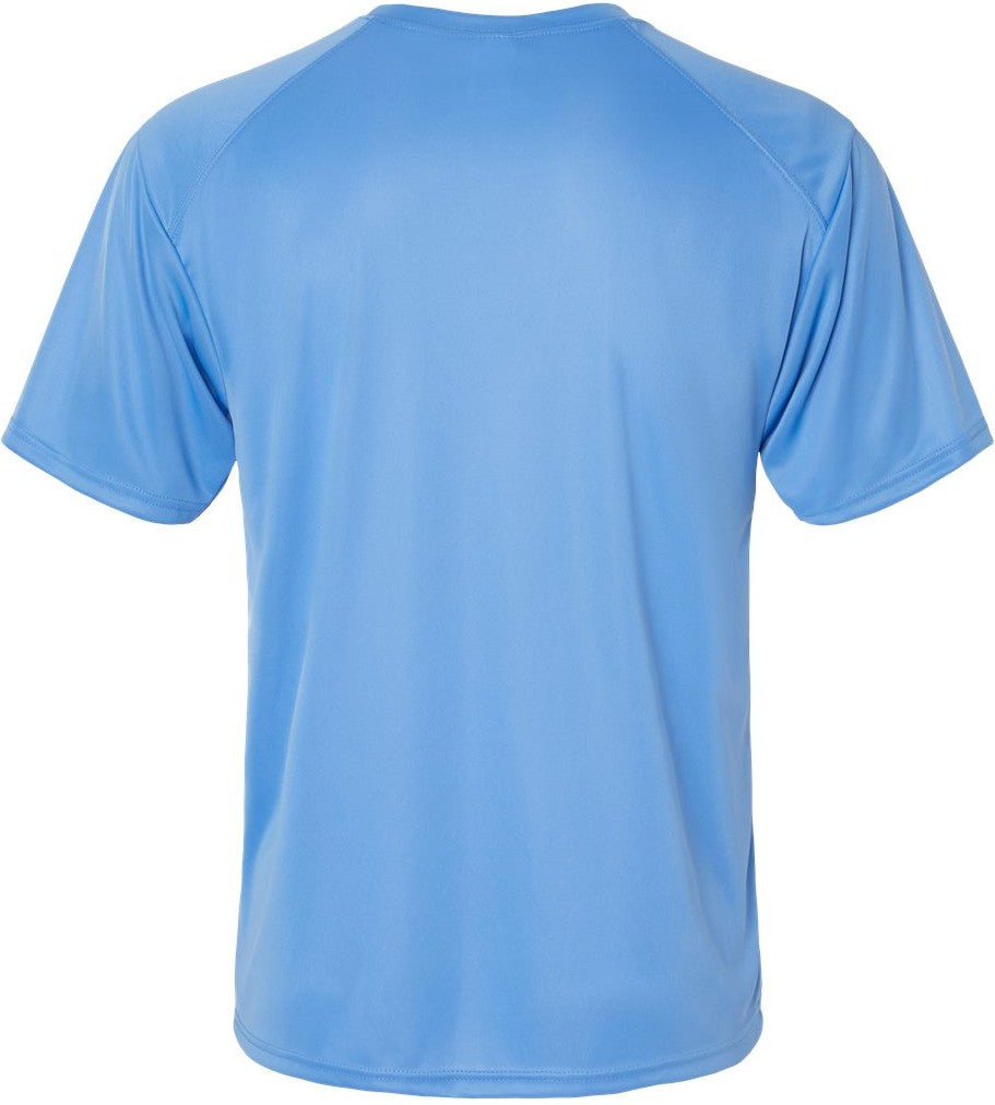 Rear View of Bimini Blue Islander Performance T-Shirt - 200