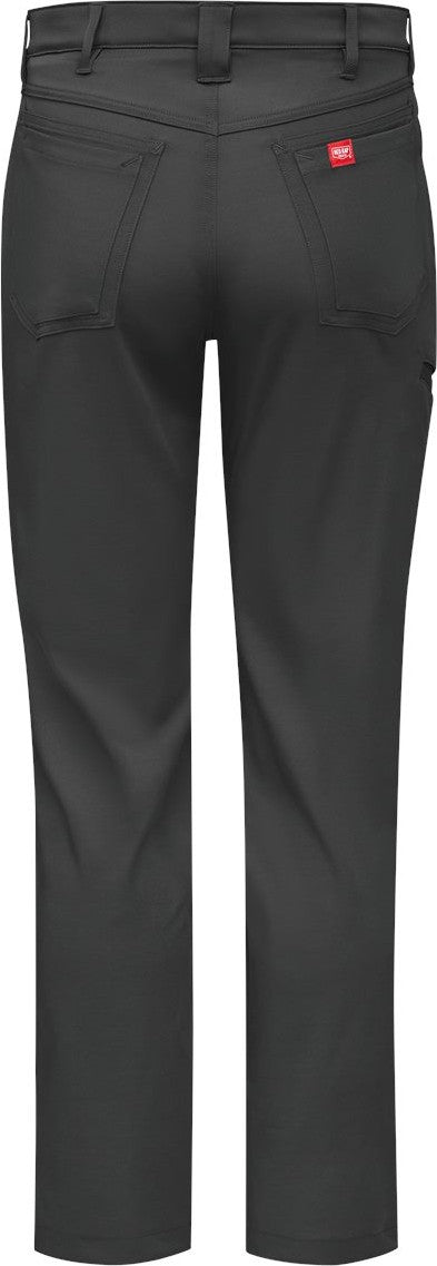 Front View of Black - 36I Cooling Work Pants - TPM2