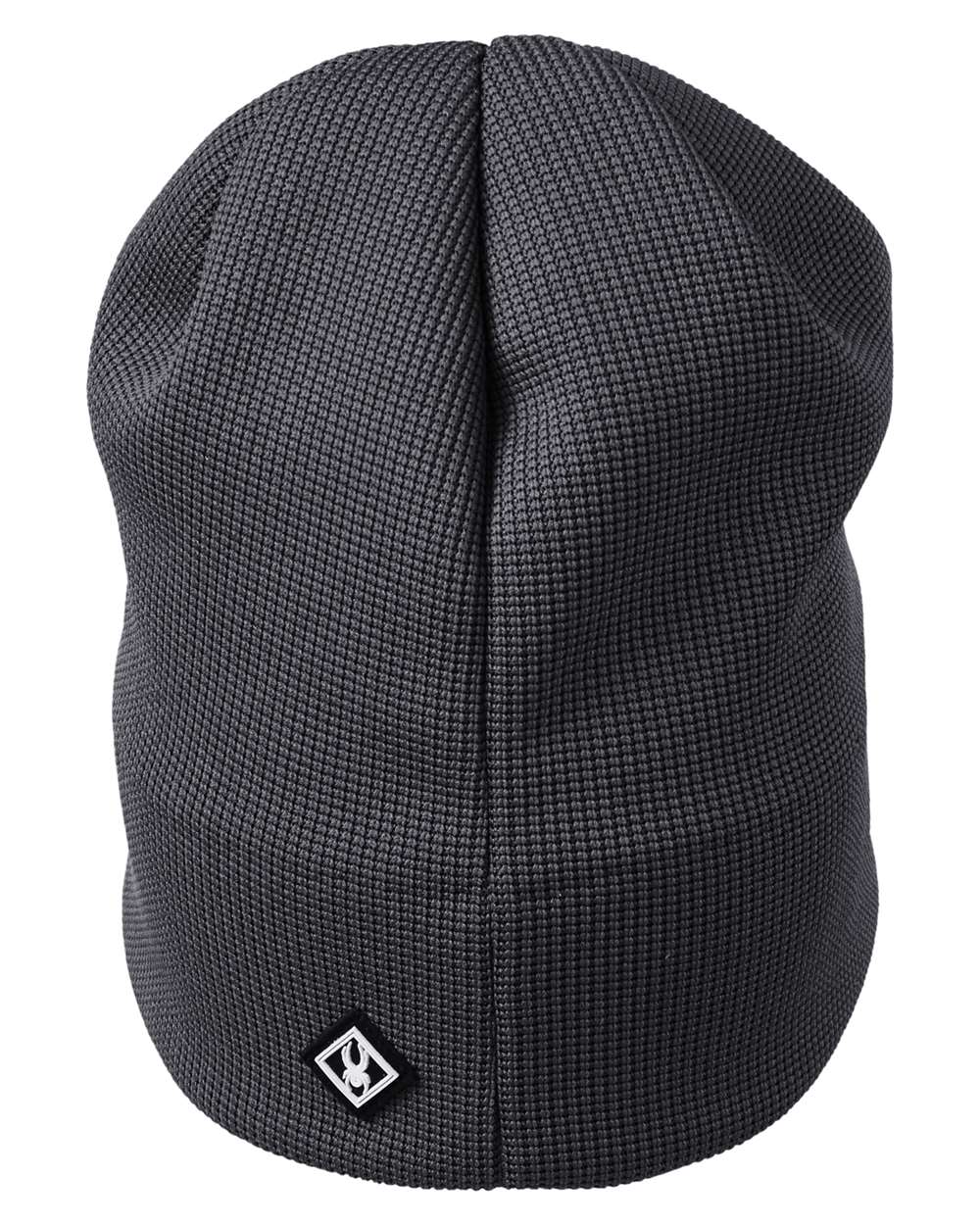 Front View of Black Constant Canyon Beanie - S17967