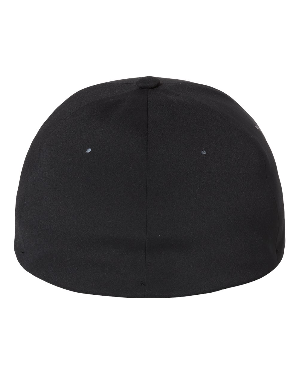 Rear View of Black Delta® Seamless Cap - 180