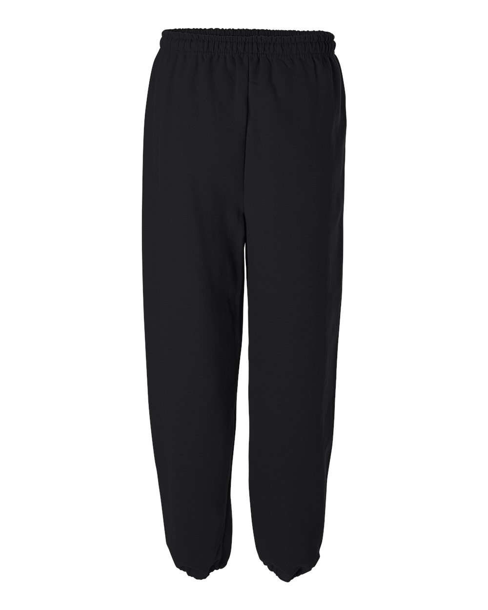 Rear View of Black Heavy Blend™ Sweatpants - 18200
