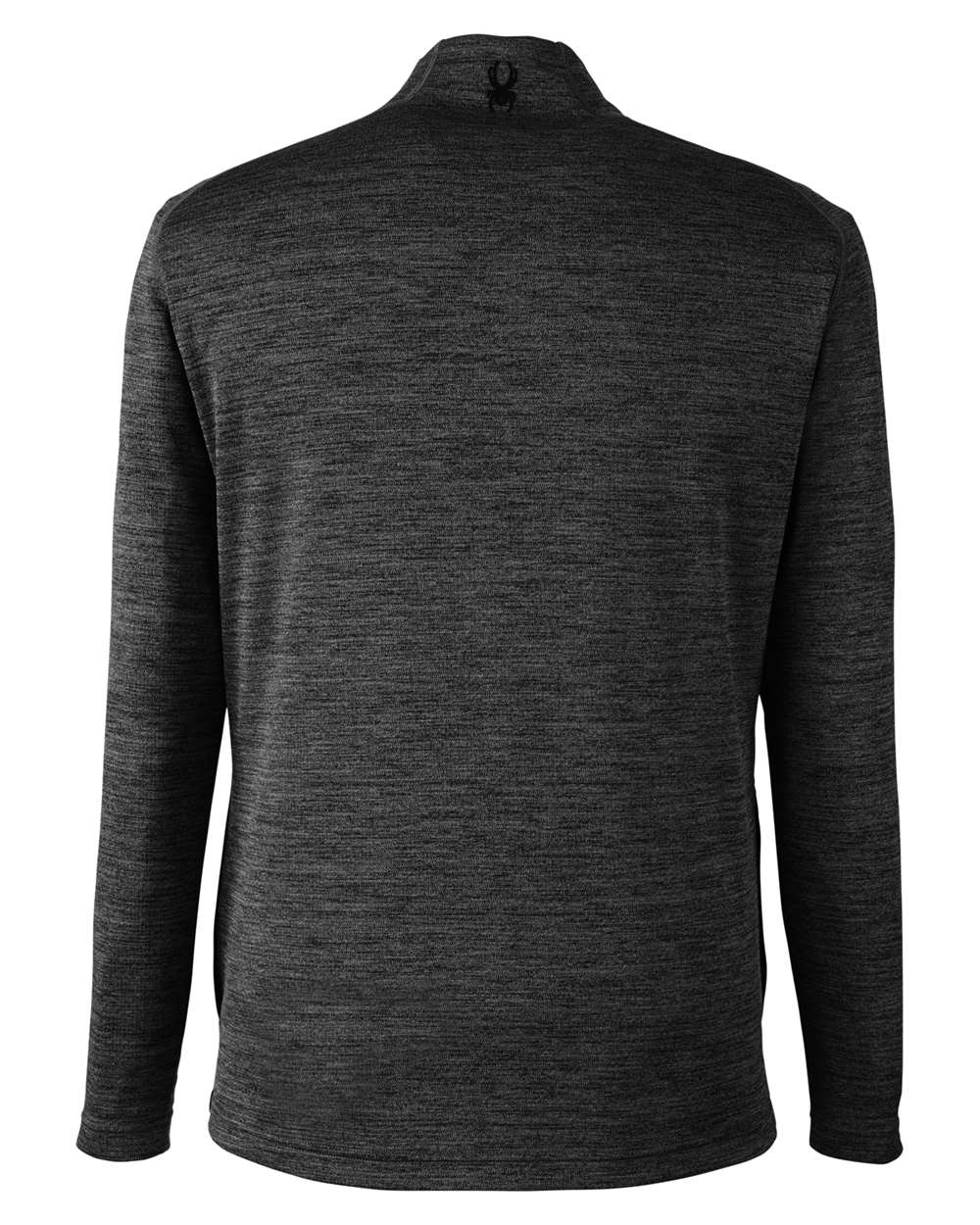 Rear View of Black Jasper Mission Half-Zip Pullover - S17997