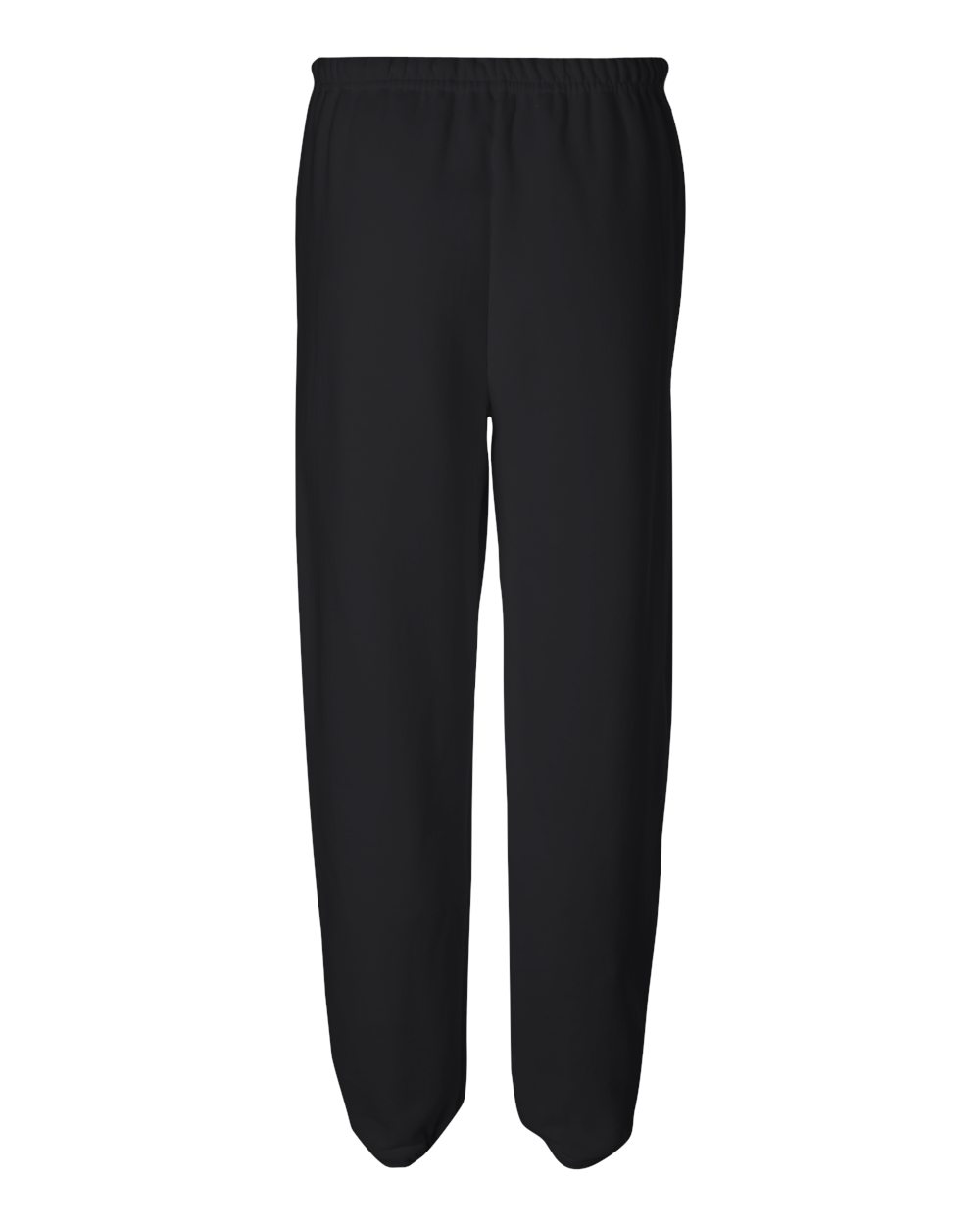 Rear View of Black NuBlend® Sweatpants - 973MR