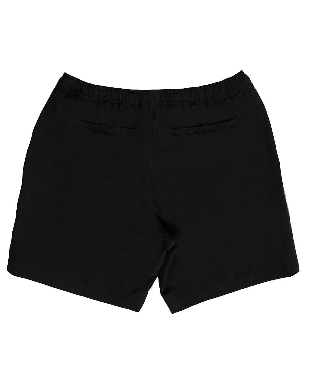 Rear View of Black Perfect Shorts - 9888