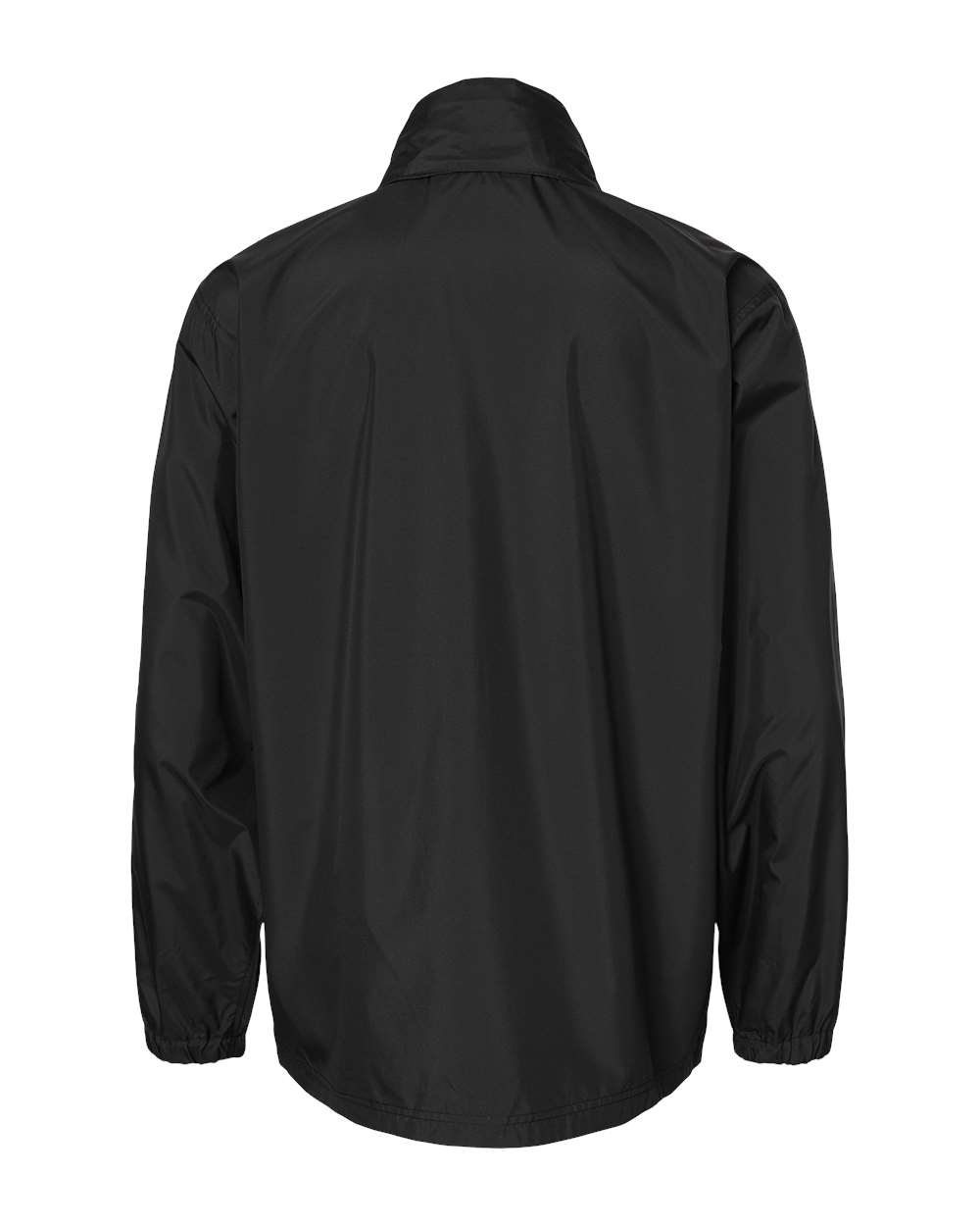 Rear View of Black River Packable Jacket - 5330