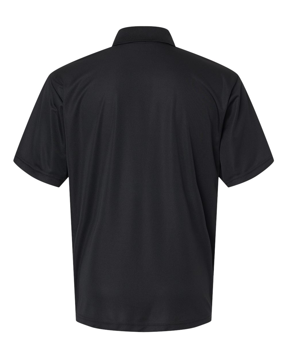 Rear View of Black Sebring Performance Polo - 500