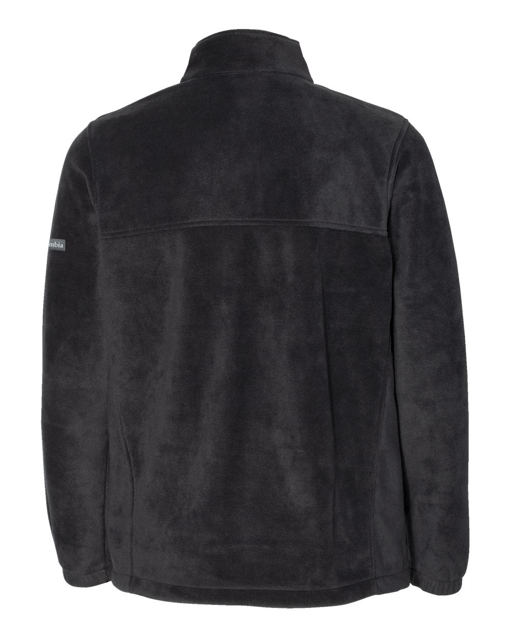 Rear View of Black Steens Mountain™ Half-Zip Pullover - 212486