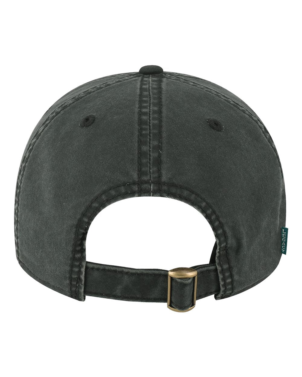 Rear View of Black Terra Twill Cap - TTA