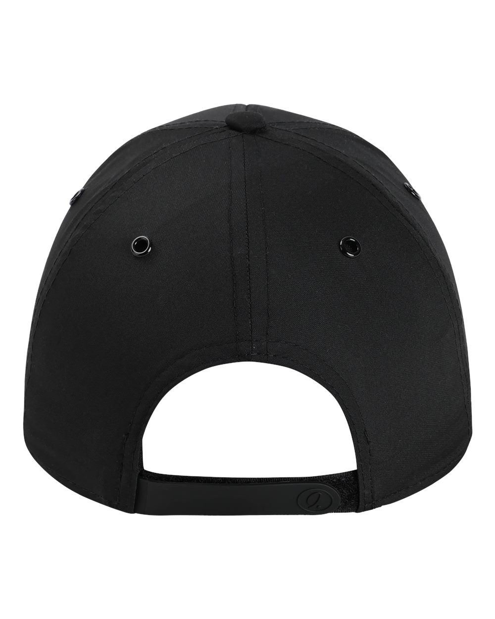 Rear View of Black The Habanero Performance Rope Cap - 6054