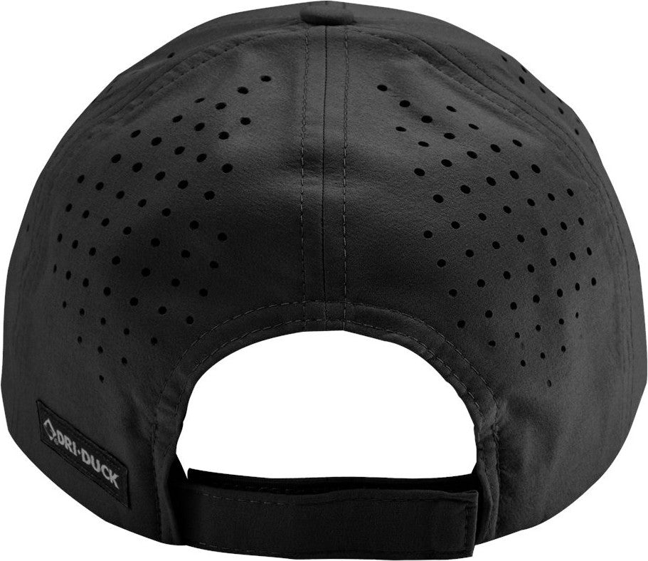 Front View of Black Titan Cap - 3206