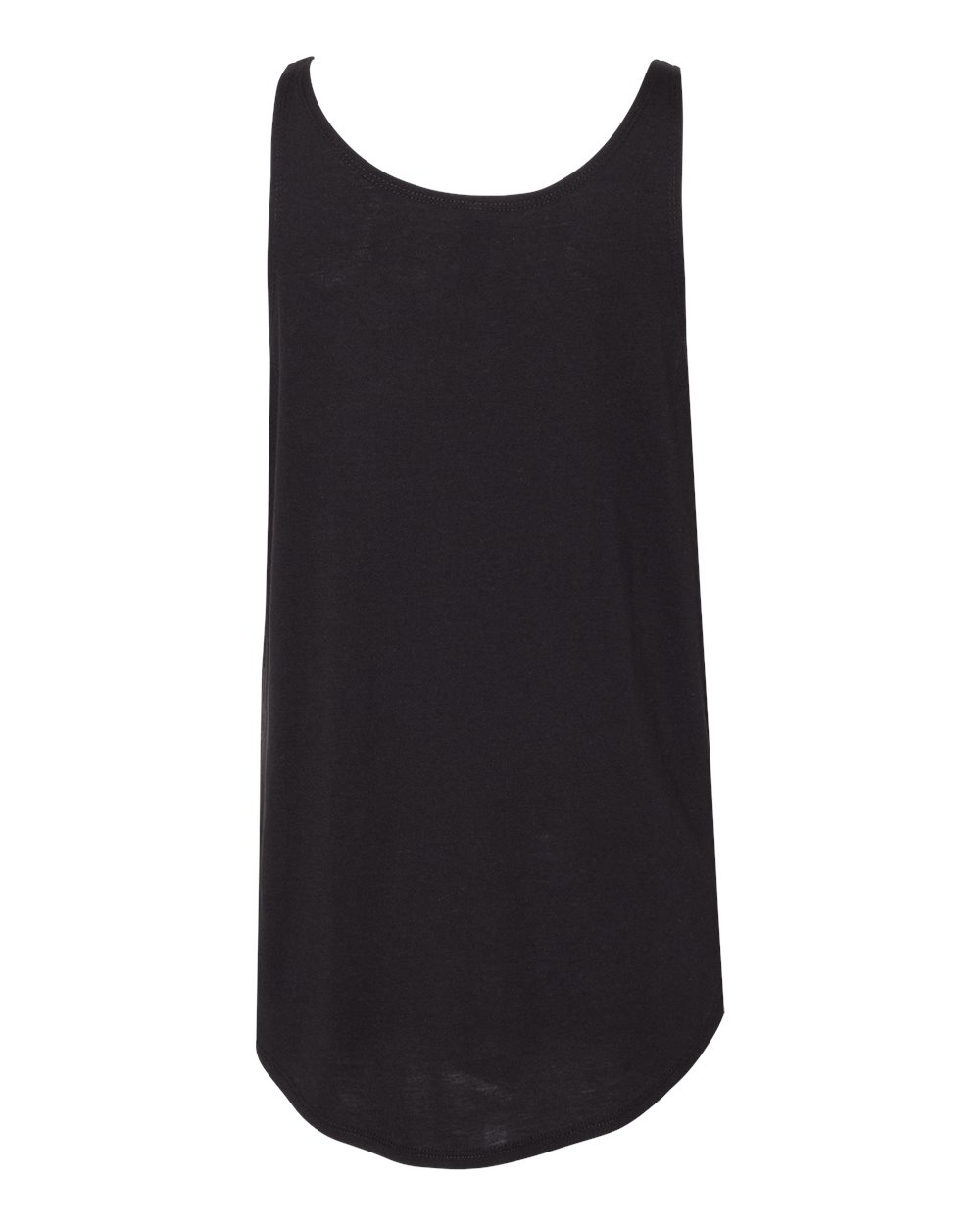Rear View of Black Women's Festival Tank - 5033