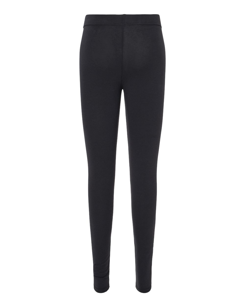 Rear View of Black Women’s Love ’Em Leggings - S08