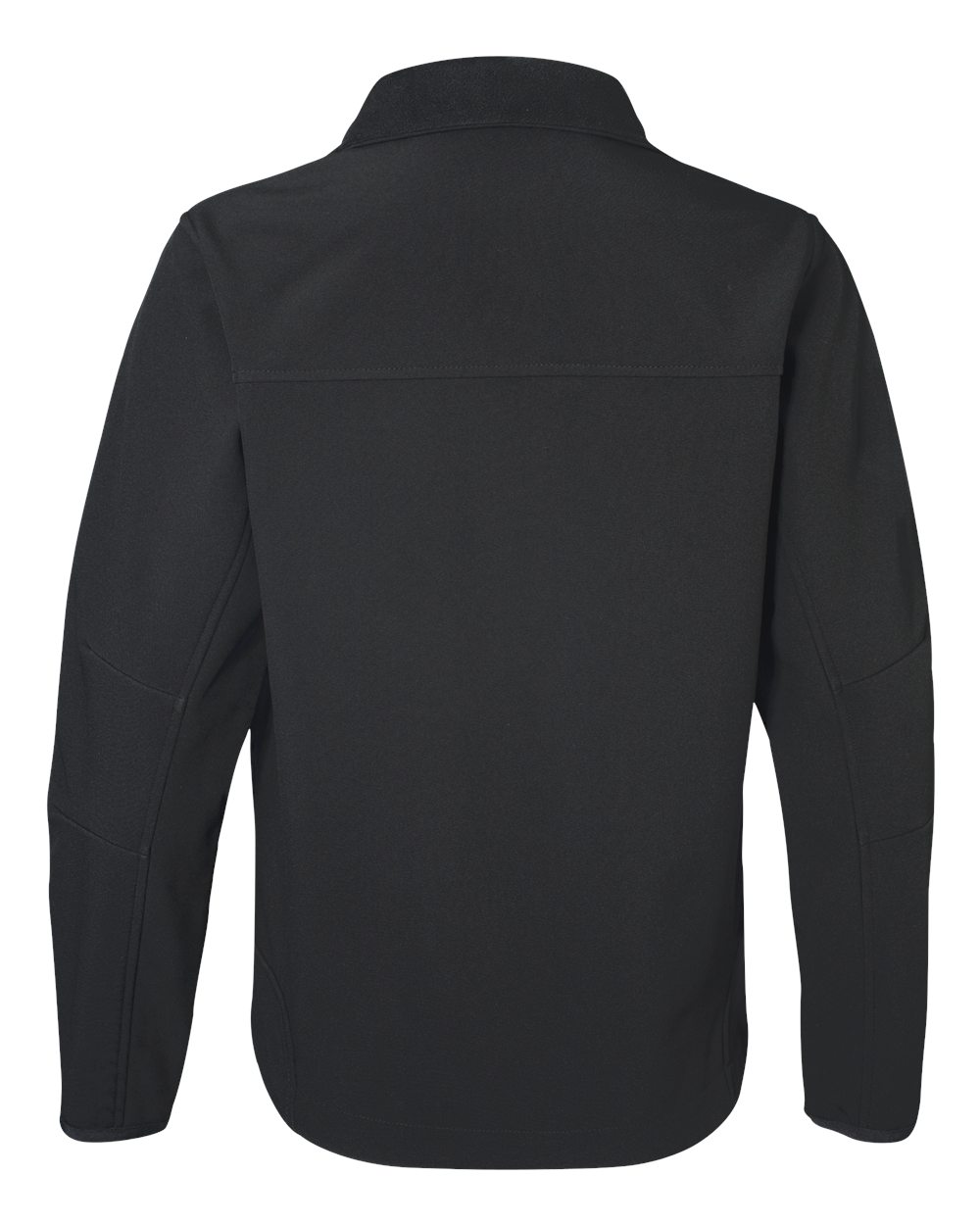 Rear View of Black Women's Soft Shell Jacket - W6500