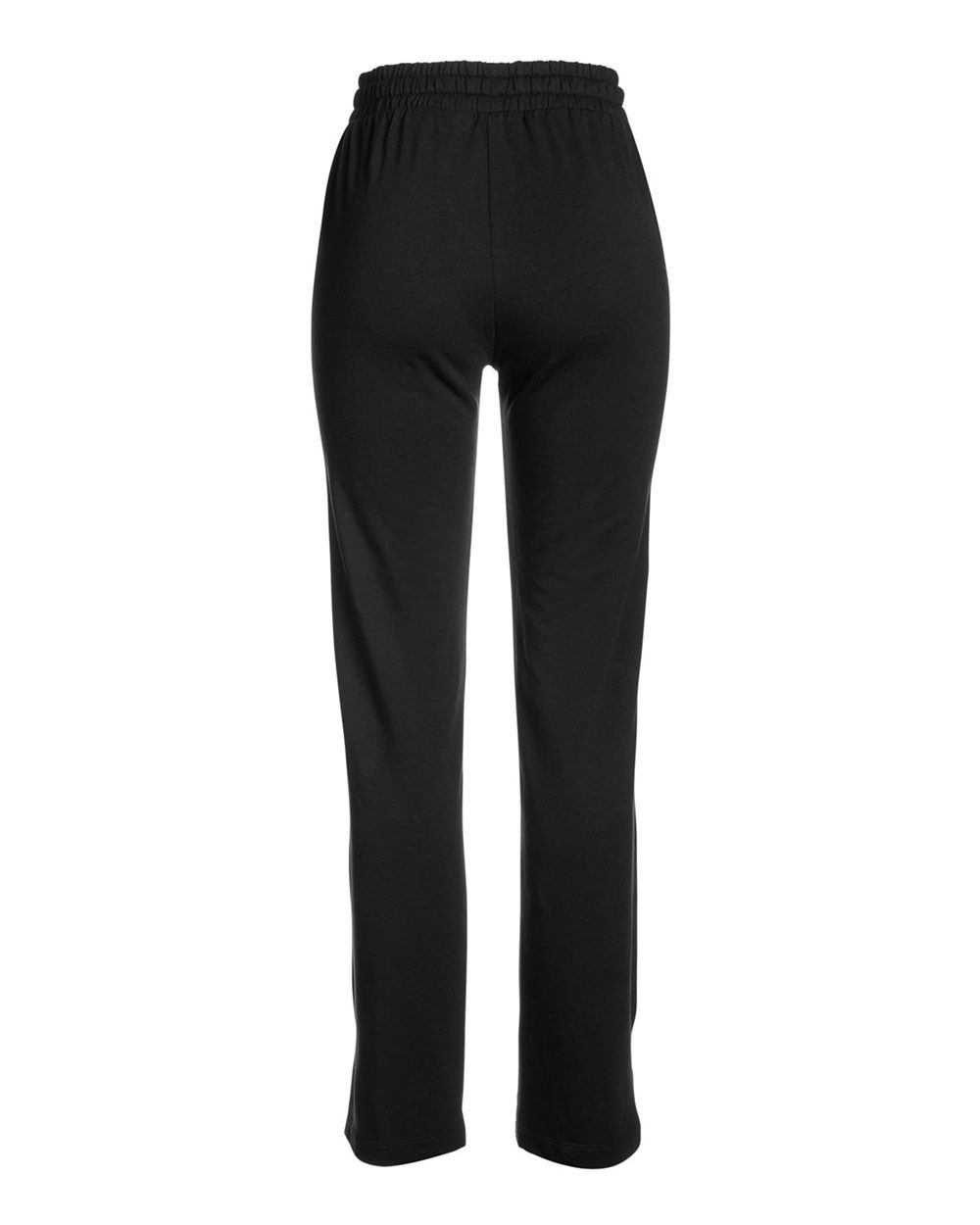 Rear View of Black Women's Studio Pants - TW915
