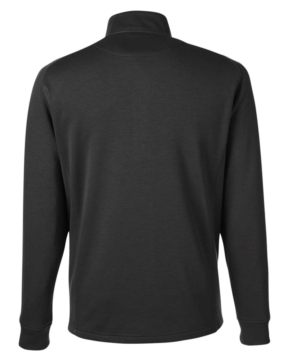 Rear View of Black Xtryme Half-Zip - S18027
