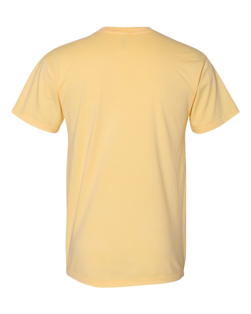 Rear View of Blonde Inspired Dye Short Sleeve Pocket T-Shirt - 7415