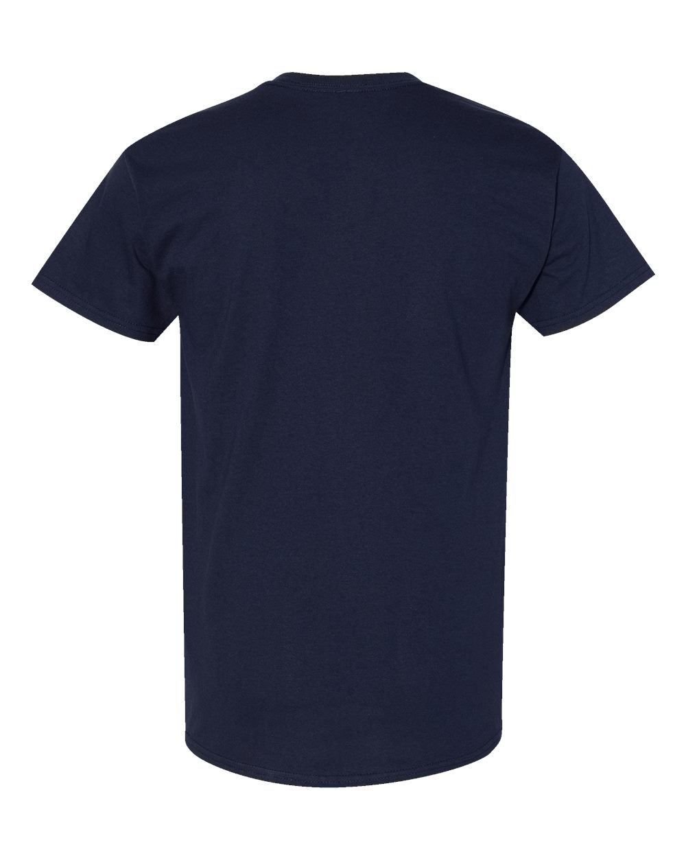 Rear View of Blue Dusk Heavy Cotton™ T-Shirt - 5000