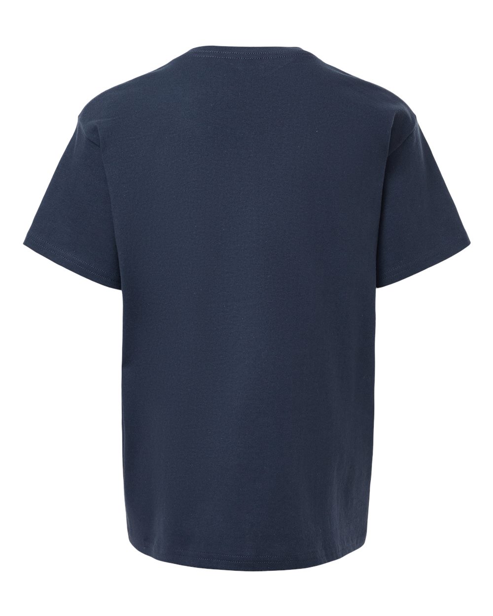 Rear View of Blue Dusk Heavy Cotton™ Youth T-Shirt - 5000B