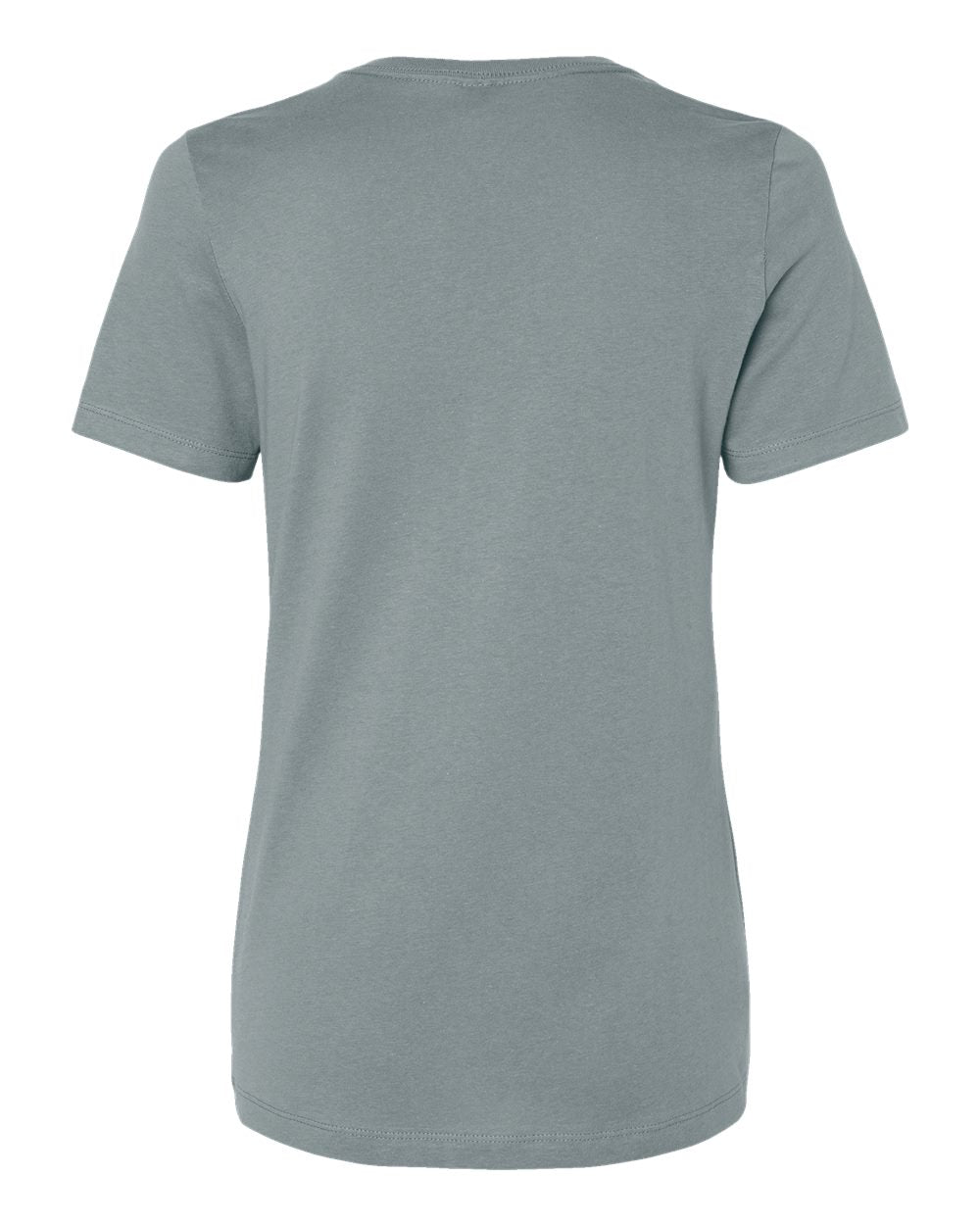 Rear View of Blue Storm Women’s Relaxed Jersey Tee - 6400