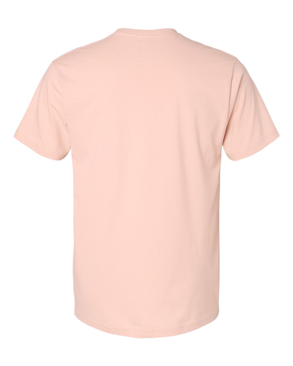 Rear View of Blush Fine Jersey Tee - 6901