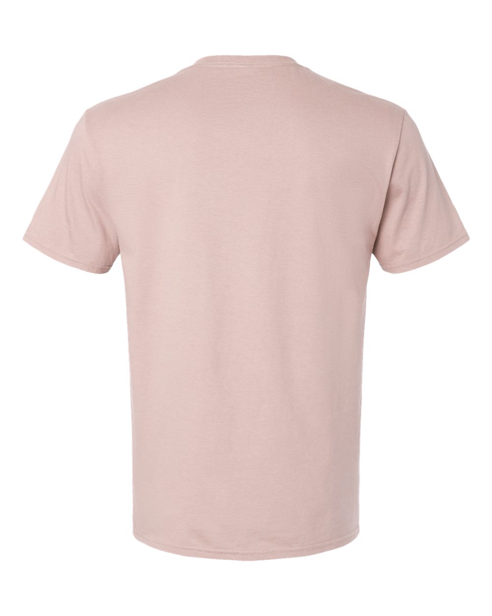 Rear View of Blush Pink Premium Cotton T-Shirt - 570MR