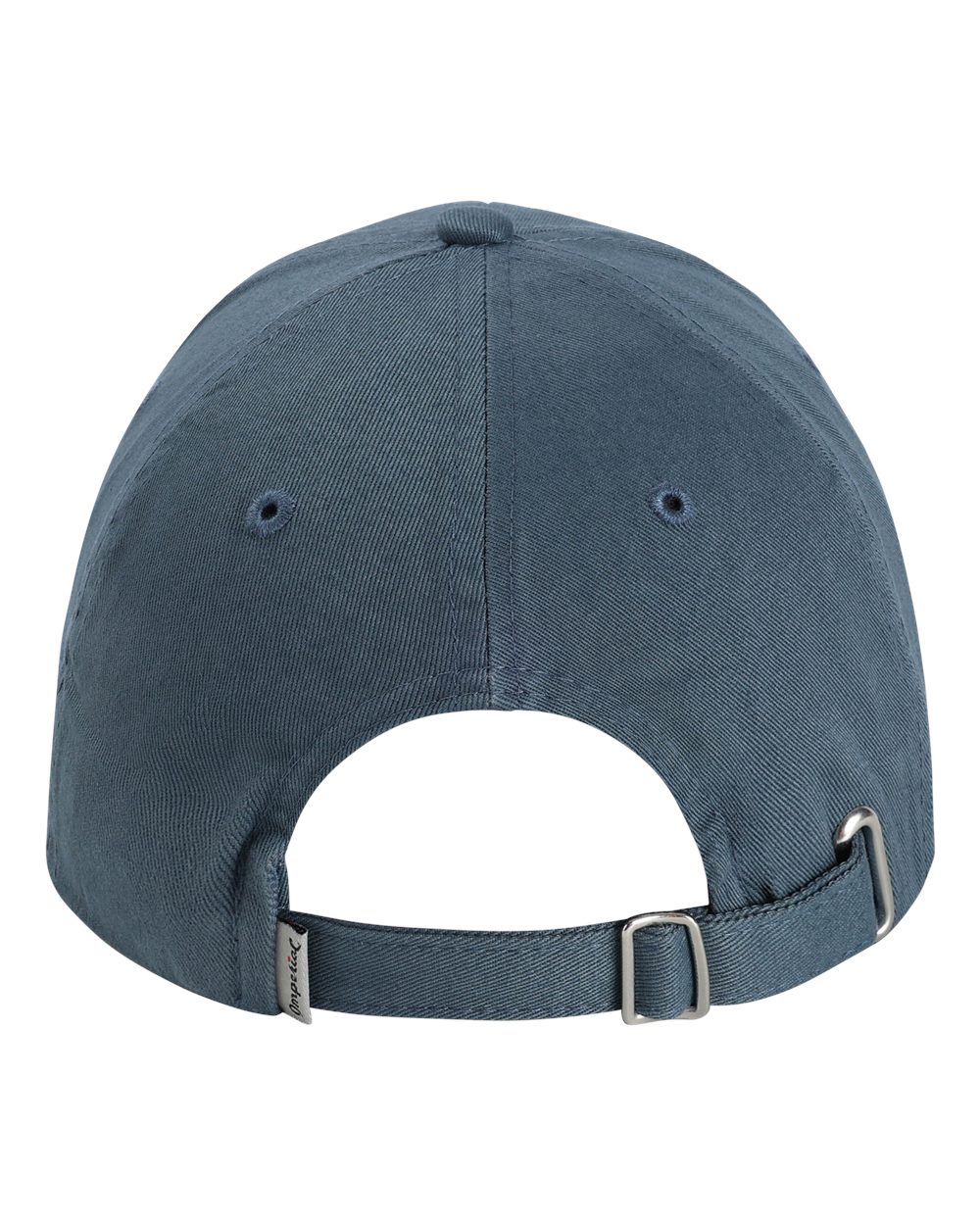 Rear View of Breaker Blue The Original Buckle Dad Hat - X210B