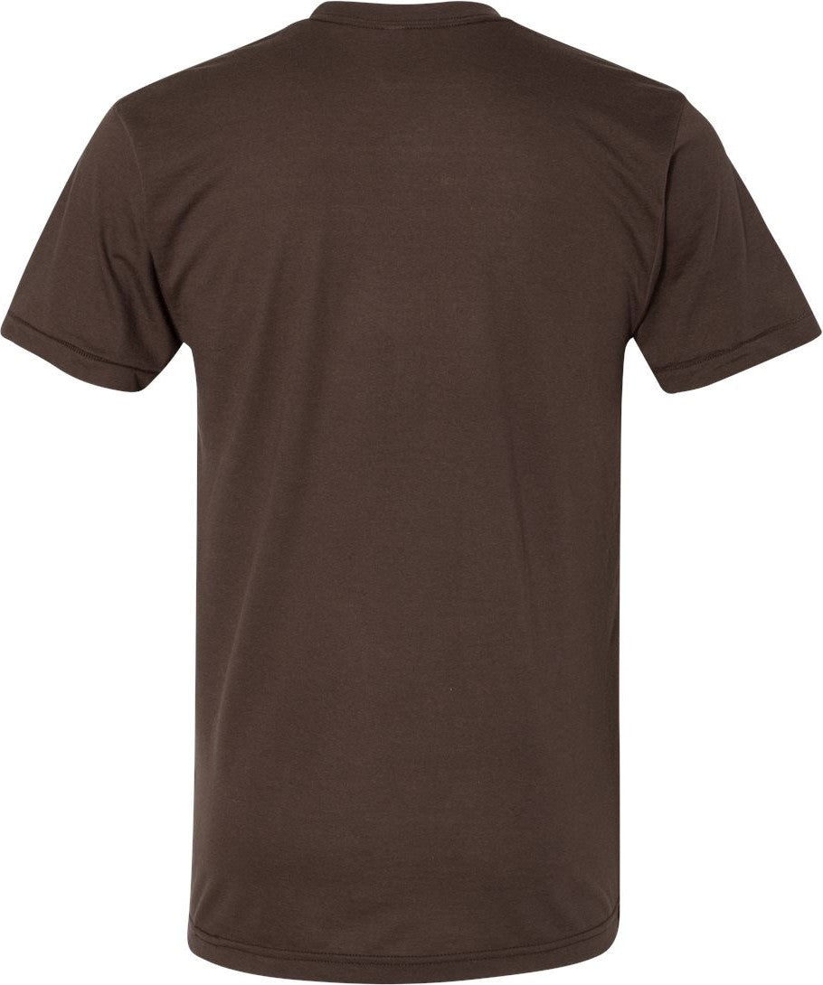 Rear View of Brown 50/50 Tee - BB401