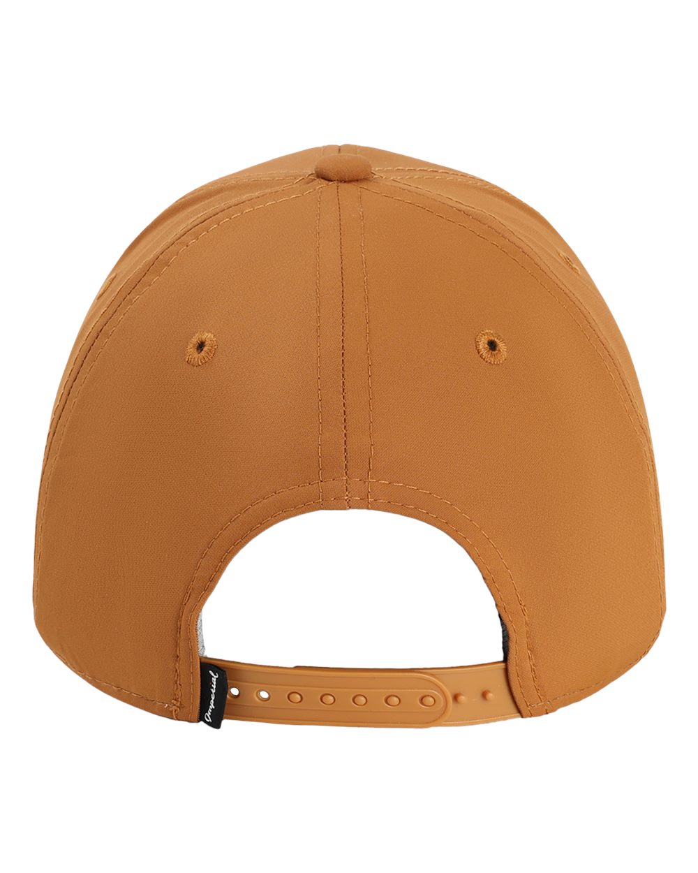 Rear View of Buckthorn Brown/ Black The Wingman Cap - 7054