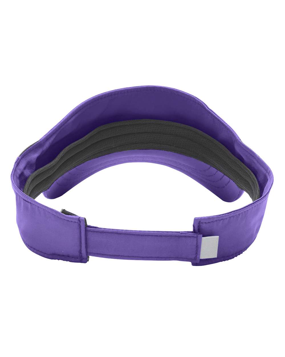 Rear View of Campus Purple/ Carbon Drive Performance Visor - CE002