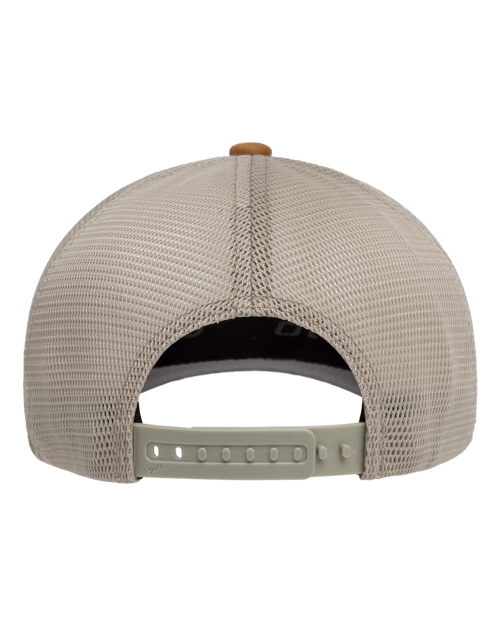 Rear View of Caramel/ Khaki 110® Mesh-Back Cap - 110M