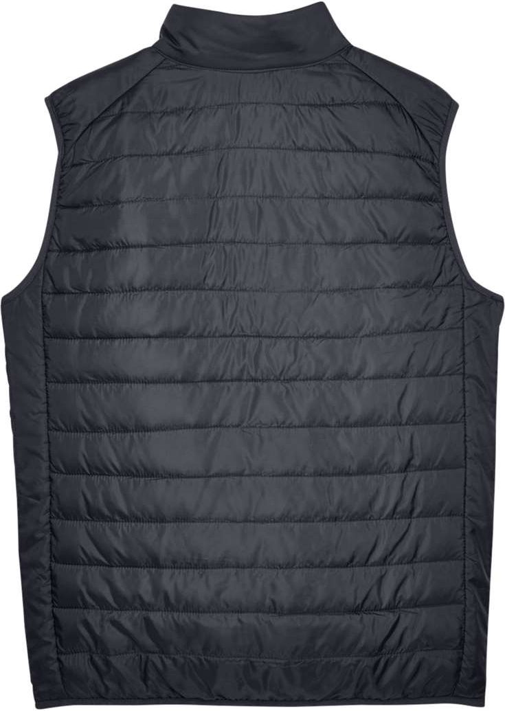 Rear View of Carbon Men's Prevail Packable Puffer Vest - CE702