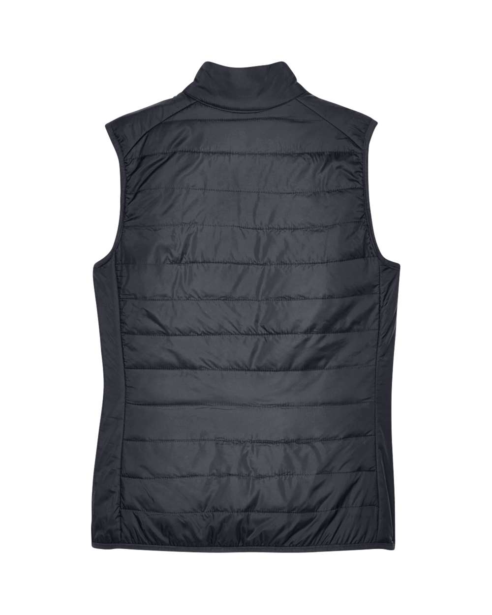 Rear View of Carbon Women's Prevail Packable Puffer Vest - CE702W