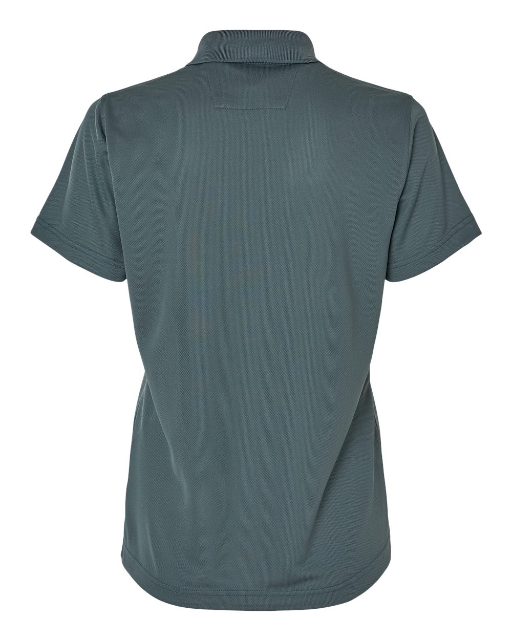Front View of Carbon Women's Saratoga Performance Mini Mesh Polo - 104