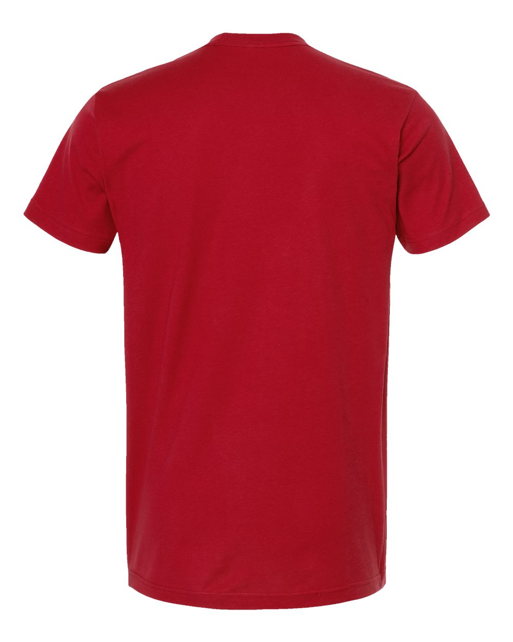 Rear View of Cardinal Fine Jersey T-Shirt - 202