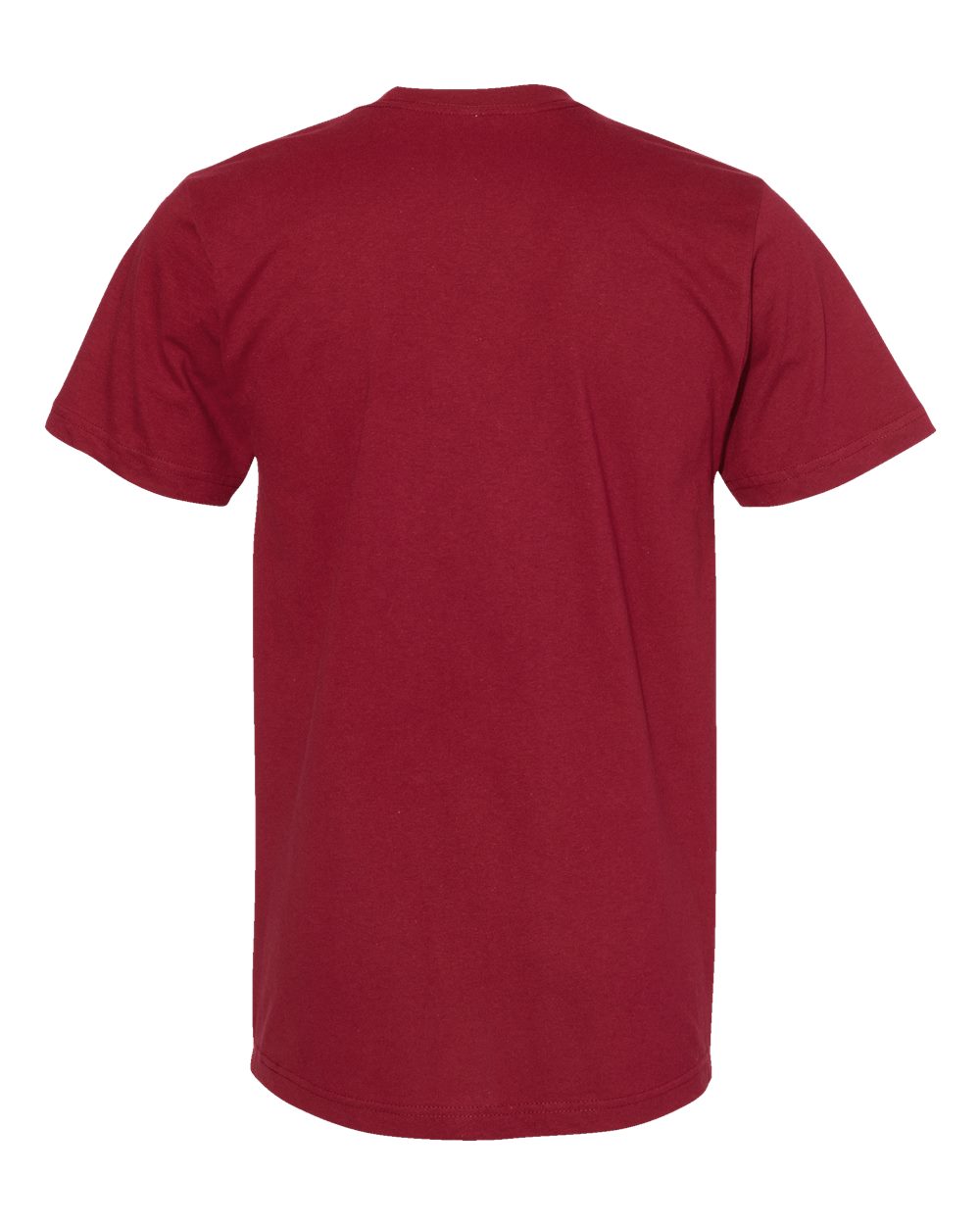 Rear View of Cardinal Fine Jersey Tee - 2001