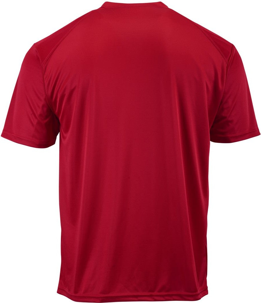 Rear View of Cardinal Islander Performance T-Shirt - 200