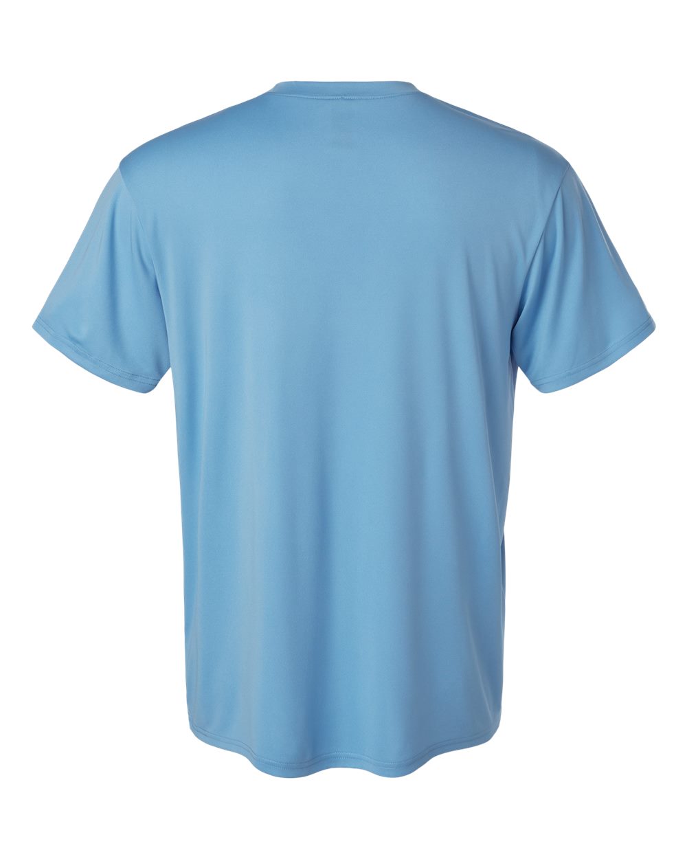 Rear View of Carolina Blue Pro-Lock Performance T-Shirt - 48000