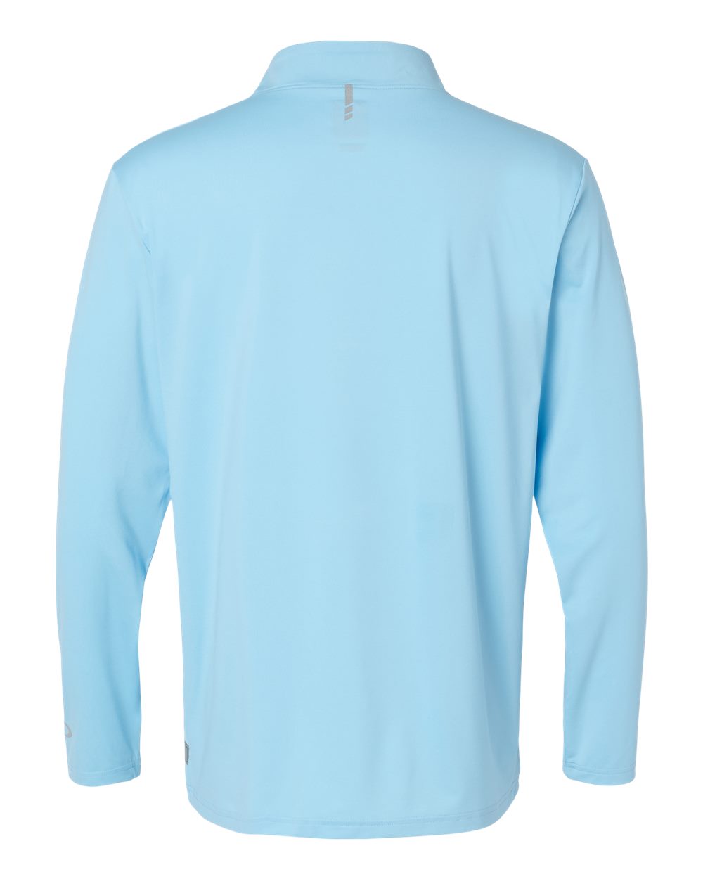 Rear View of Carolina Blue Team Issue Podium Quarter-Zip Pullover - FOA402997