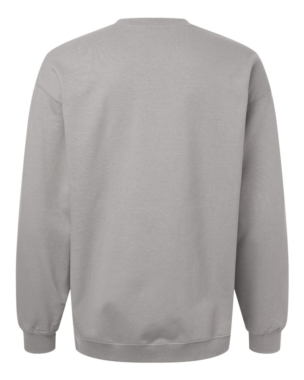 Front View of Cement Softstyle® Midweight Crewneck Sweatshirt - SF000